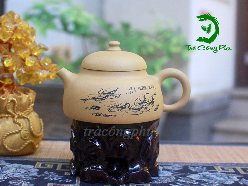 Ấm Tử Sa Hà Thúy Văn Đán - ATS1436